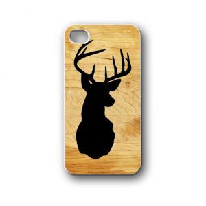 Head Deer Wood - Iphone 4/4s/5/5s/5c, Case -..