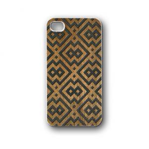 Square Pattern Wood - Iphone 4/4s/5/5s/5c, Case -..