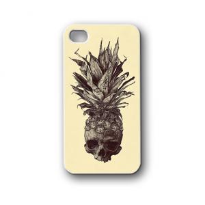 Pineapple Skull - Iphone 4/4s/5/5s/5c, Case -..