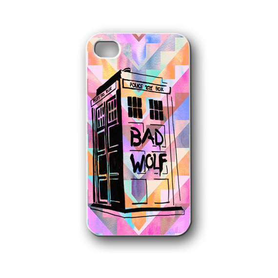 Bad Wolf With Chevron - Iphone 4/4s/5/5s/5c, Case - Samsung Galaxy S3/s4/note/mini, Cover, Accessories,gift