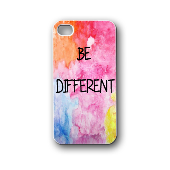 Be Different - Iphone 4/4s/5/5s/5c, Case - Samsung Galaxy S3/s4/note/mini, Cover, Accessories,gift