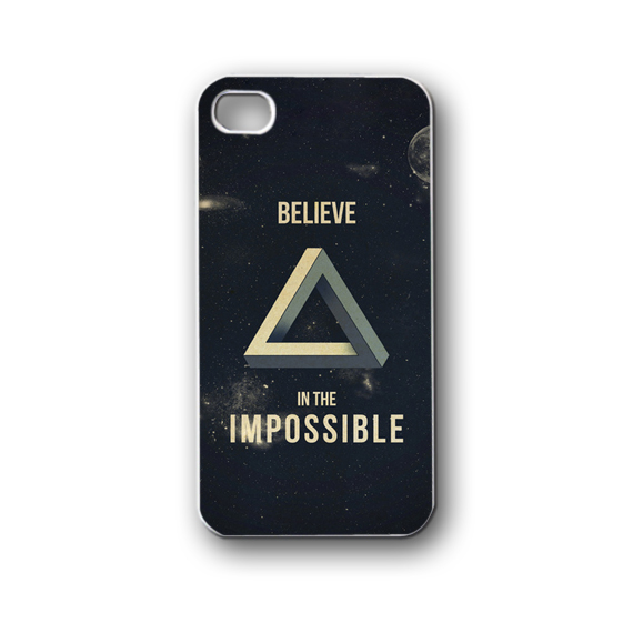 Believe In The Impossible - Iphone 4/4s/5/5s/5c, Case - Samsung Galaxy S3/s4/note/mini, Cover, Accessories,gift