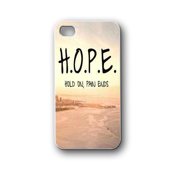 Hold On Pain Ends - Iphone 4/4s/5/5s/5c, Case - Samsung Galaxy S3/s4/note/mini, Cover, Accessories,gift