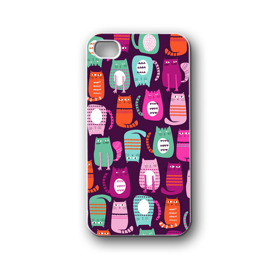 Love Cats - Iphone 4/4s/5/5s/5c, Case - Samsung Galaxy S3/s4/note/mini, Cover, Accessories,gift