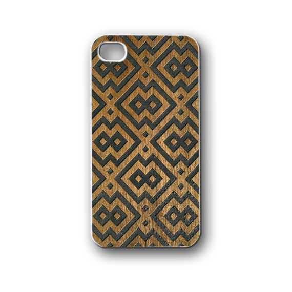 Square Pattern Wood - Iphone 4/4s/5/5s/5c, Case - Samsung Galaxy S3/s4/note/mini, Cover, Accessories,gift