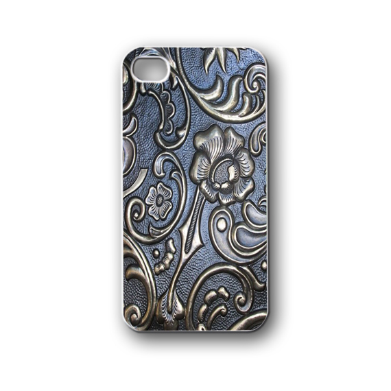 Steampunk Blue Flowers - Iphone 4/4s/5/5s/5c, Case - Samsung Galaxy S3/s4/note/mini, Cover, Accessories,gift