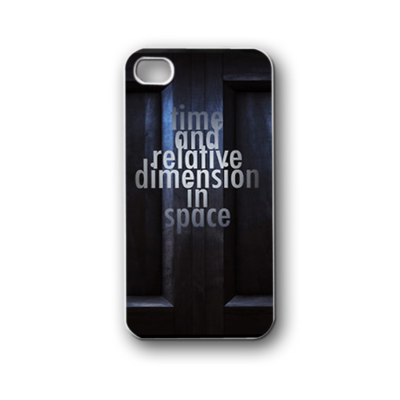 Time And Relative Quotes - Iphone 4/4s/5/5s/5c, Case - Samsung Galaxy S3/s4/note/mini, Cover, Accessories,gift