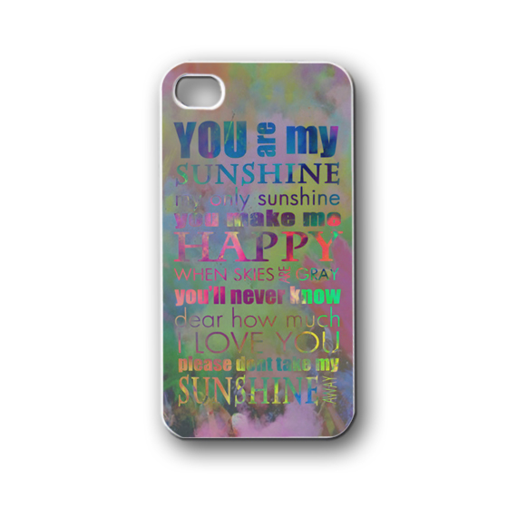 You Are My Sunshine - Iphone 4/4s/5/5s/5c, Case - Samsung Galaxy S3/s4/note/mini, Cover, Accessories,gift