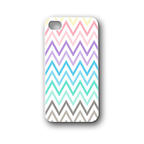 Colorful Chevron Pattern - Iphone 4/4s/5/5s/5c, Case - Samsung Galaxy S3/s4/note/mini, Cover, Accessories,gift
