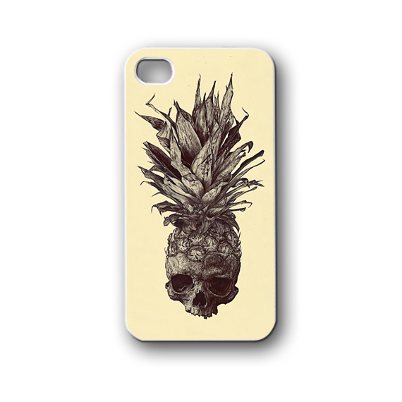 Pineapple Skull - Iphone 4/4s/5/5s/5c, Case - Samsung Galaxy S3/s4/note/mini, Cover, Accessories,gift