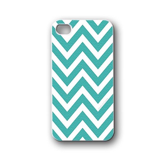 Turquoise Chevron Pattern - Iphone 4/4s/5/5s/5c, Case - Samsung Galaxy S3/s4/note/mini, Cover, Accessories,gift